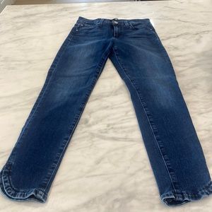 JOES JEANS. Midrise Skinny ankle. Deep blue. Size 25
